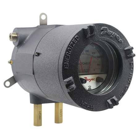 ATEX/IECEx Photohelic® Pressure Switch/Gage for Hazardous Areas