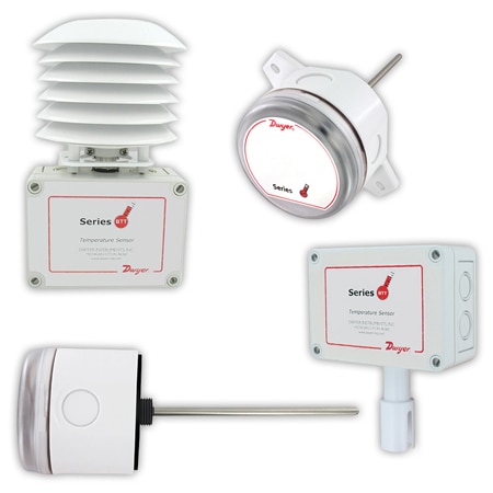 Temp Transmitter for HVAC - Compatible with TE Thermistor & RTD, NIST Calibrated