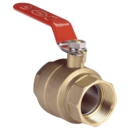 Brass Ball Valves for Gas/Liquid Control, Blowout-Proof, Full Port