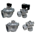 DCV/RDCV Diaphragm Valves for Dust Collection, 90° Quick Install