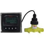 Remote Digital Paddlewheel Flow Transmitter, 4-20 mA, PVDF Sensor