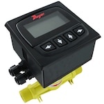 Digital Paddlewheel Flow Transmitter, 4-20 mA/Pulse Output, Compact Display