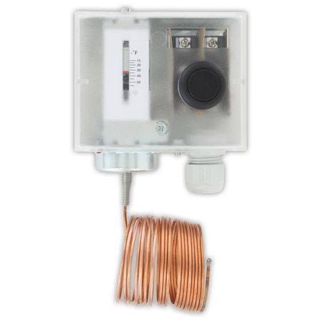 Low Limit Freeze Protection Switch – Adjustable Set Point to 34 °F