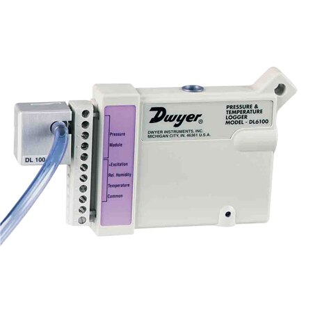 HVAC Pressure, Temp & RH Data Logger, 32k Readings, Remote Sensors