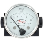 Variable-Area Flowmeter for Gases, ± 5% Accuracy, Durable Aluminum, 3000 psig