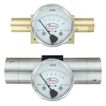 Variable-Area Flowmeter for Liquids, ± 2% accuracy, metal, 3000 psig