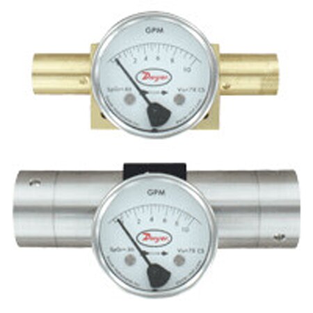 Variable-Area Flowmeter for Liquids, ± 2% accuracy, metal, 3000 psig