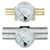 Variable-Area Flowmeter for Liquids, ± 2% accuracy, metal, 3000 psig
