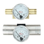 Flowmeter for Liquids, ± 2% Accuracy, Metal, 3000 psig, 1/4" to 1" Conn.