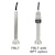 Flush Tip Submersible Level Transmitters, Piezoresistive, 316 SS