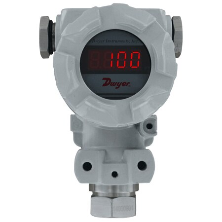 Industrial weatherproof pressure transmitter, 100 psig