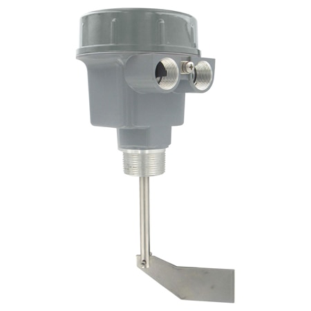 Paddle Level Switch for Bulk Material, 1-1/4 in NPT, Mining & Food Use