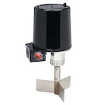 Paddle Level Switch, 1 RPM Motor, 1-1/4" NPT, for Bulk Materials