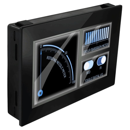 4.3" Touch Screen Panel Meter for Control & Monitoring - Dev Kit Included