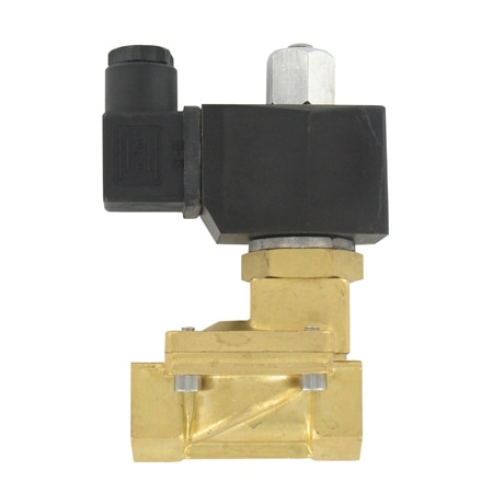 Compact Brass Solenoid Valves – Normally Open – NBR Seal – Max Temp 176°F