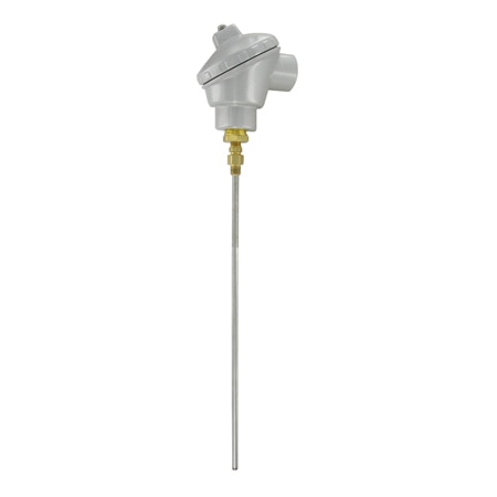 Weatherproof Immersion Temp Transmitter, RTD Sensor, HVAC-Compatible