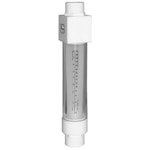 Fluoropolymer Flowmeter for High-Purity Liquids, 0-10 Scale, Series VAT