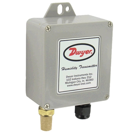 Outdoor Humidity/Temp Transmitter, 4-20 mA or 0-10 Vdc Outputs