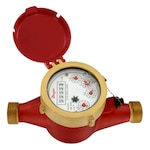 High Temp Multi-Jet Water Meters for HVAC & Hot Water, Brass Body