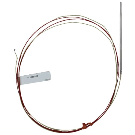 J type thermocouple, 4" probe, 48" extension