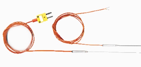 Compact Thermocouple Transition Joint Probes with PFA-Insulated Lead Wire