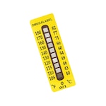 10 Point Non-Reversible Temperature Label