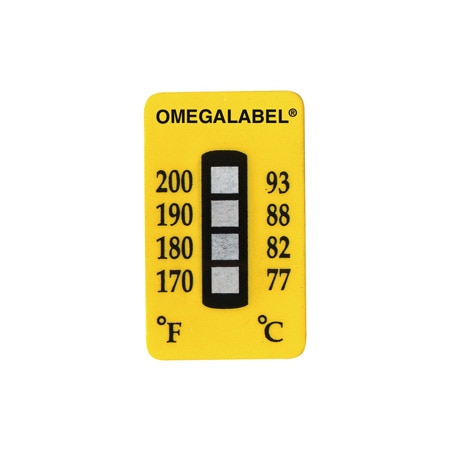 4 Point Non-Reversible Temperature Label