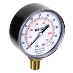 Dual Scale Pressure Gages, ± 2% Accuracy, Brass, 140°F, Bottom/Back Conn.