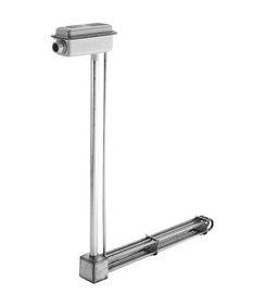 Incoloy L-Shaped Immersion Heater Over the Side Omega