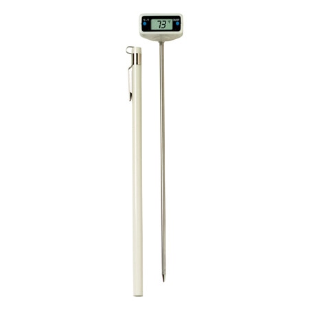 Temperature Tester with Stainless Steel Probe and Protective Cover Rotary Head