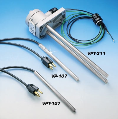 Self Regulating SS or PFA Coated SS Immersion Heater