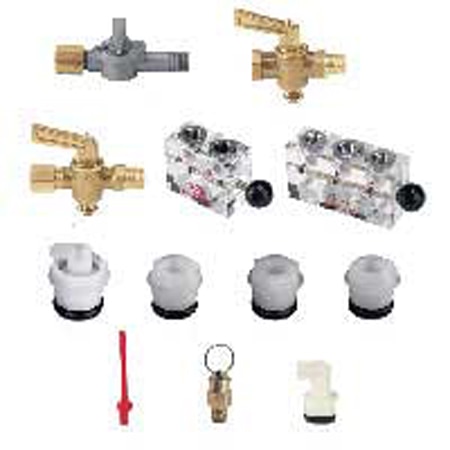 Nylon Valves & Connectors for A-316, A-317 Manometers & Magnehelic® Gages