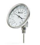 5" Dial Vari-Angle® Bimetal Thermometer with Recalibrator