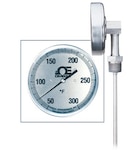 3 in and 5 in Dial Bimetal Thermometer with NPT options