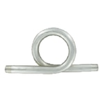 Carbon Steel Siphons, High-Temp, 180° Coil, NPT Male, HVAC/Industrial