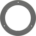 A-286 Magnehelic® Gage Panel Mount Flange for 4.5" Dwyer Gages, Plastic