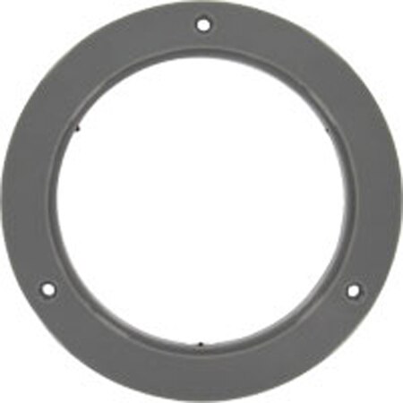 A-286 Magnehelic® Gage Panel Mount Flange for 4.5" Dwyer Gages, Plastic
