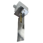 Adjustable Air Flow Paddle Switch for HVAC - Stainless Steel Vane