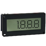 Flush Mount LCD Digital Panel Meter - 3.5 Digit, Compact Design