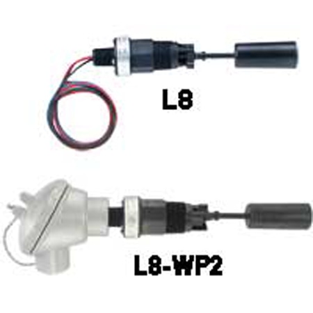 Liquid level switch with weatherproof enclosure (phenylpolioxide).