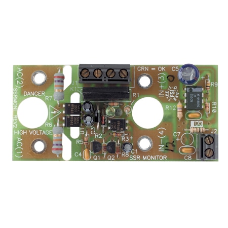 SSR Monitor for Load Alerts & Shorts, Easy Install, Triggers Alarm