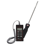 Dual Function Thermo-Anemometer, Stainless Steel Probe, HVAC Use
