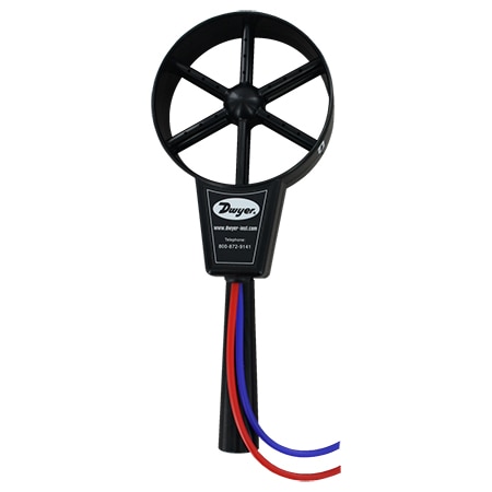Bidirectional Differential Pressure Anemometer, ABS, 5 ft Tubing