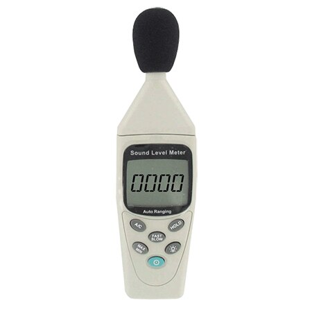 Digital Sound Meter, 30-130 dB ±1.5 dB, LCD, A/C weightings, max/min