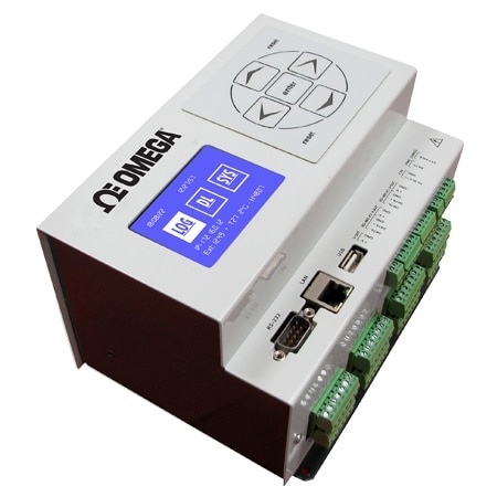 Omega 24-Channel Ethernet Data Logger with Embedded Web Server