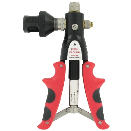 Pneumatic Hand Pump for Pressure/Vacuum Calibration - Leak-Free Design