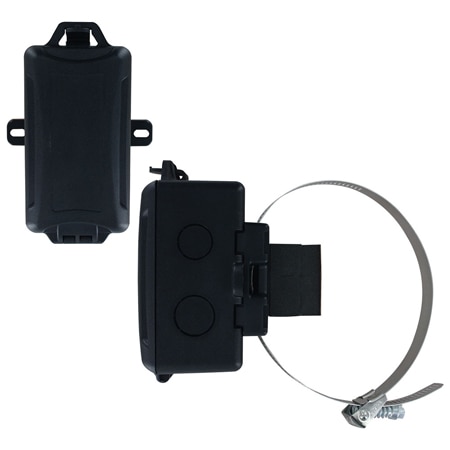 Surface mount temperature sensor, Balco 1000 Ω RTD, plastic junction box.