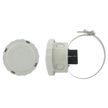 Surface mount temperature sensor, 10K Ω Type II Thermistor, plastic NEMA 4X housing.