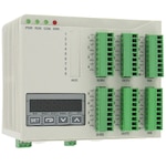 8-Circuit DIN Rail Temp Controller, PID, 4 TC/3 RTD Inputs, Expandable