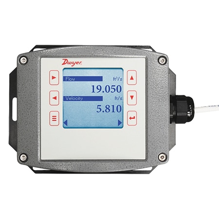 Remote Display for Flow Transmitters & Energy Meters, 100 ft Cable